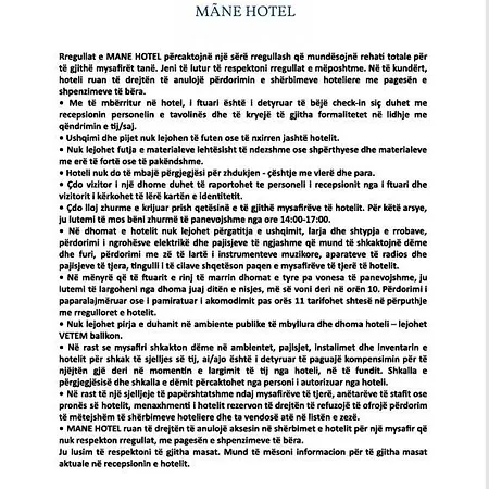 Mane * Sarandë